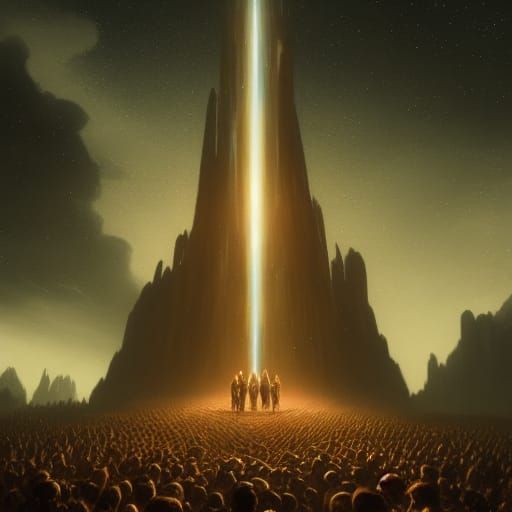 Monolith Worship: Dark Fantasy Concept Art