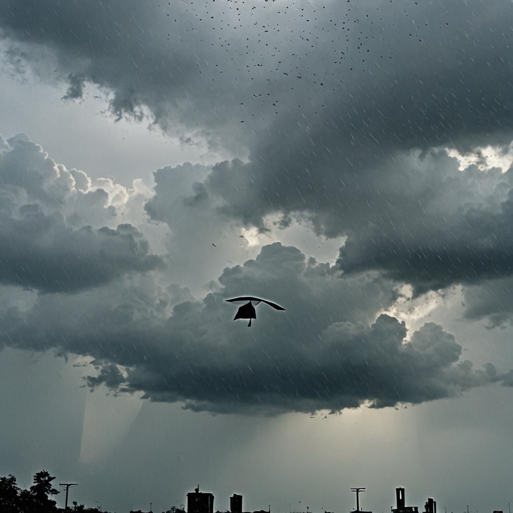 Fantastical Rain Dance: Detailed Matte Painting