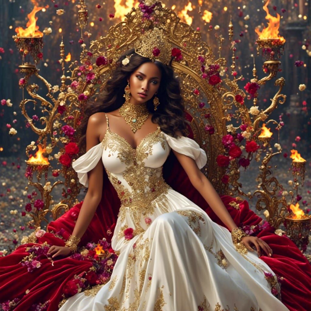 Energetic Punk Scene with Prismatic Colors