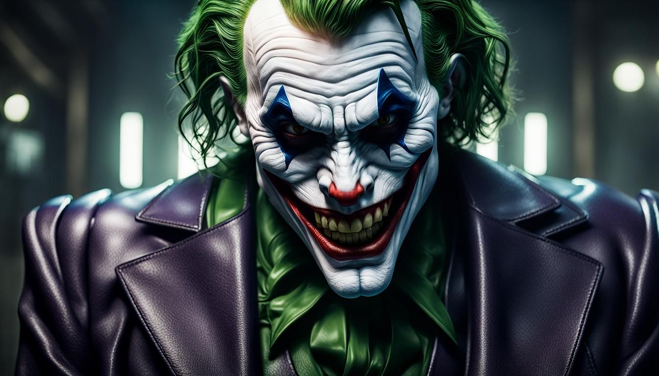 Joker in Biomechanical Style