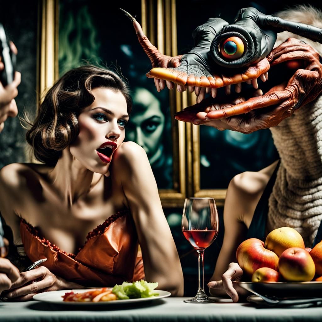 Ethereal Portraits of 1950s Life in Moody, High-Contrast Sty...