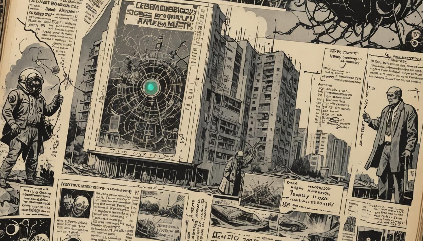 Chernobyl Centipedes in Polish Comic Style