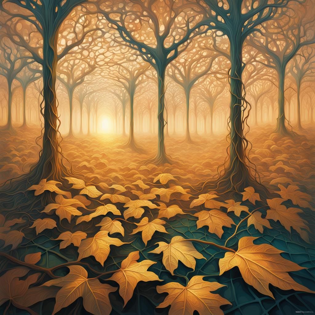 In the embrace of autumn...