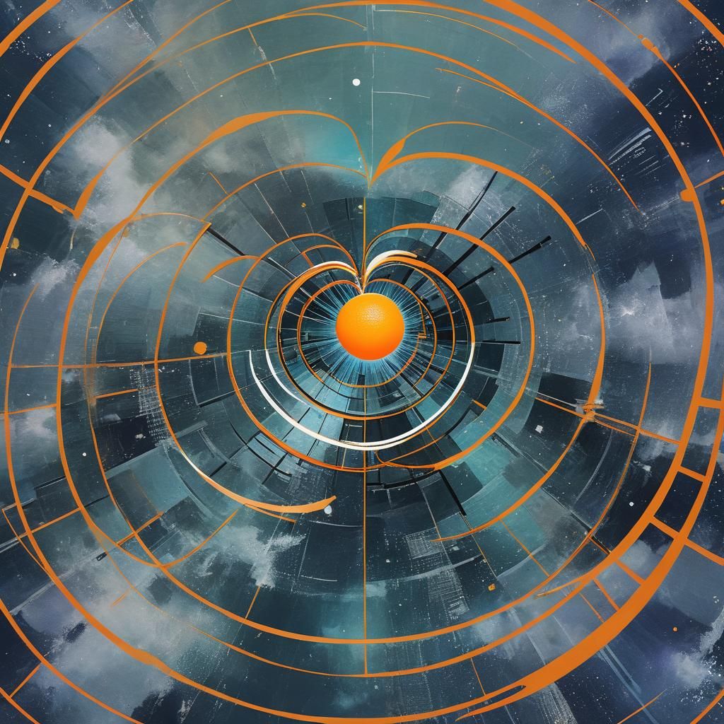 Orange House Under Moon: A Vision of Wellbeing