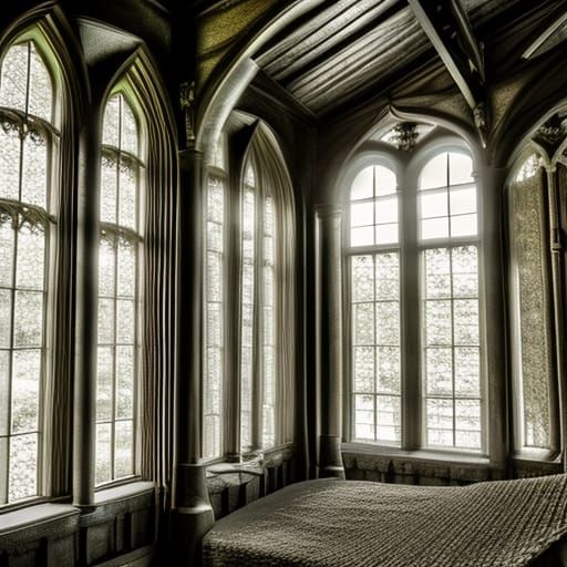 Glenridge Hall: Dark Vampire Estate in Hyperrealism