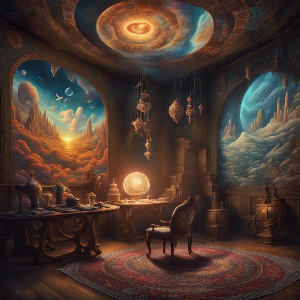 Pathways to surreal dreamscapes.