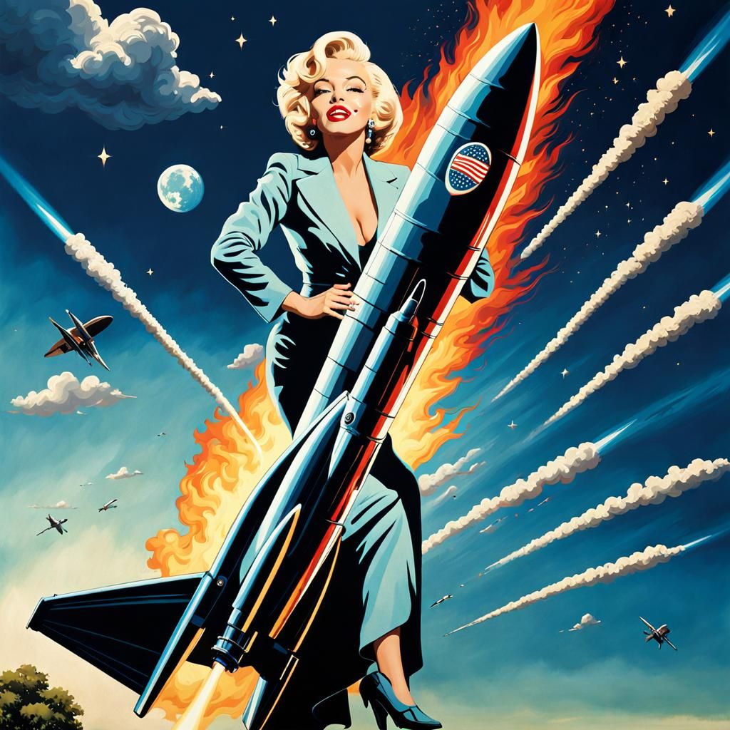 Image: A great rocket.