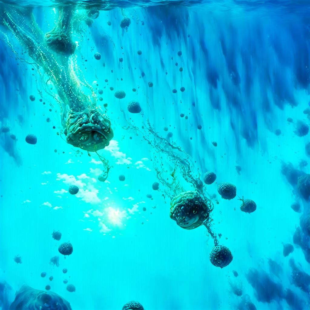 Ancient Octopus Rises from Sunken Ship