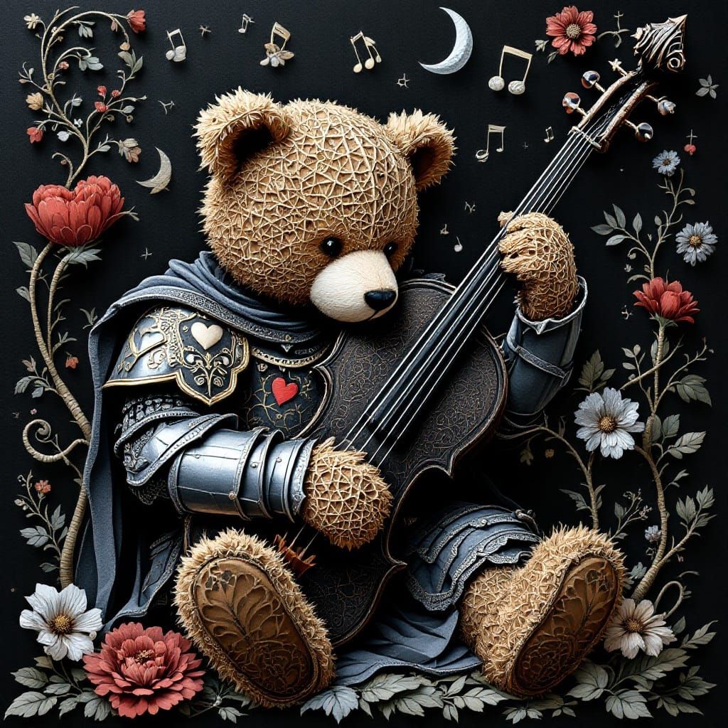 Sir Bearalot plays