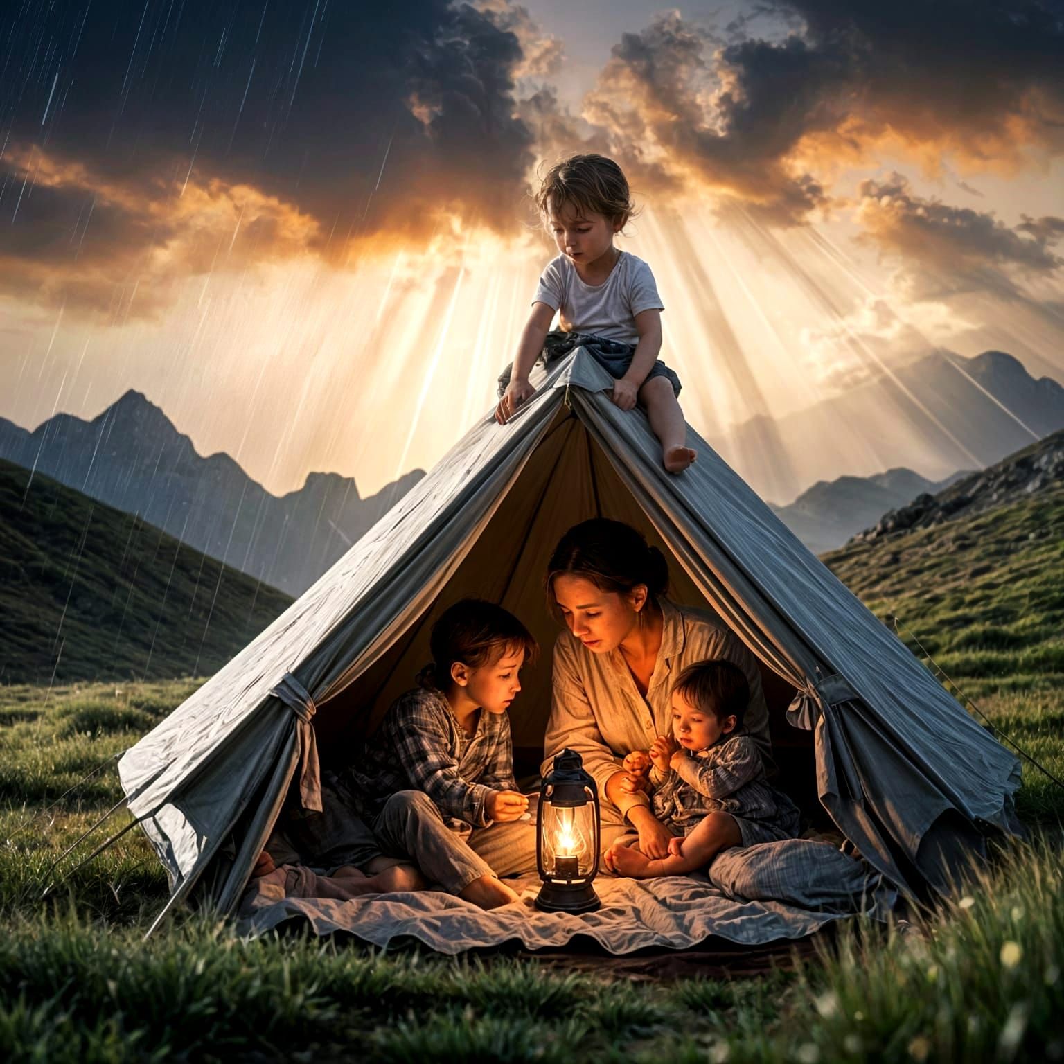 Mother Finds Peace in the Wilderness