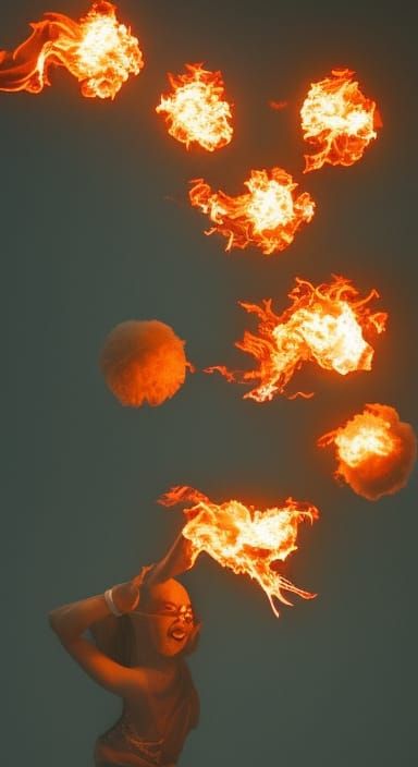 Great Balls of Fire: A Fiery Spectacle