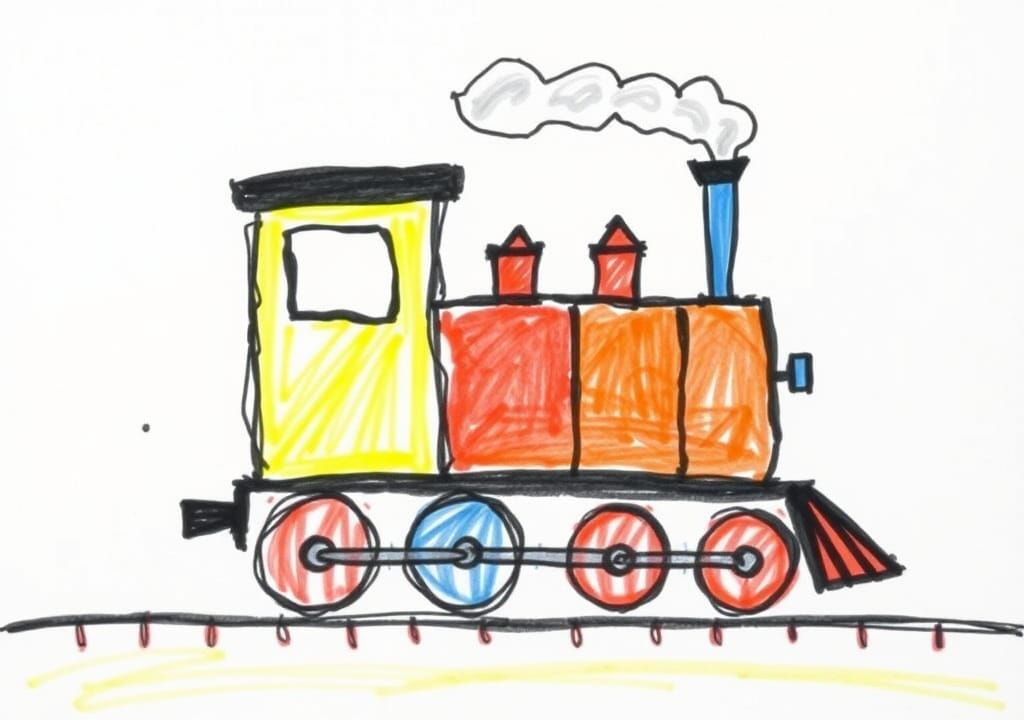 "Poorly Drawn" Locomotive