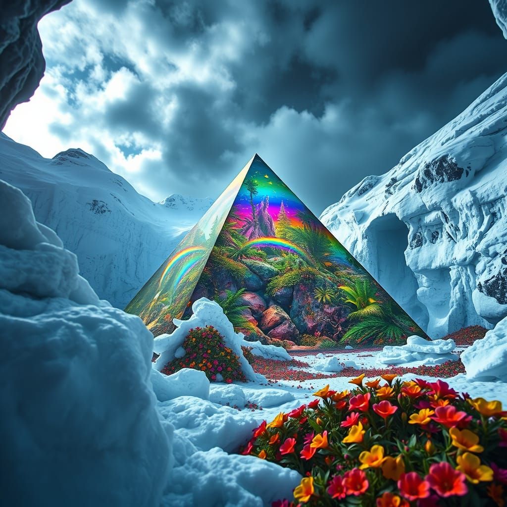 Ancient Antarctic Pyramid Unveils Tropical Oasis