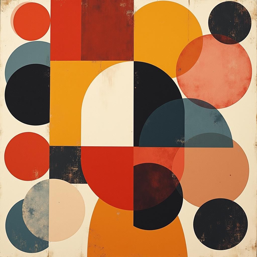 Data Dashboard Inspired by Albers, Rothko, and Mondrian