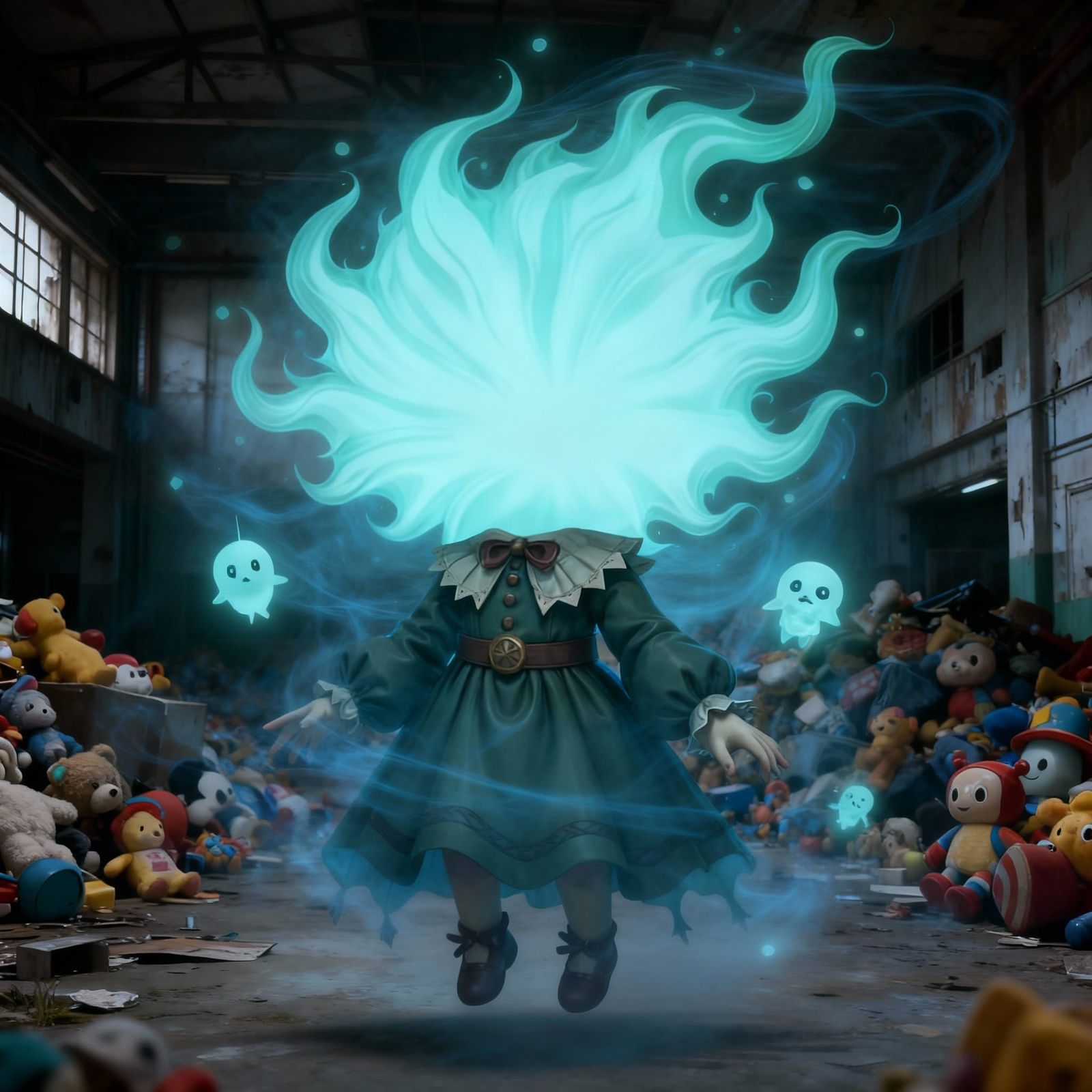 Ethereal Doll Fakemon in High-Fantasy Digital Art Style