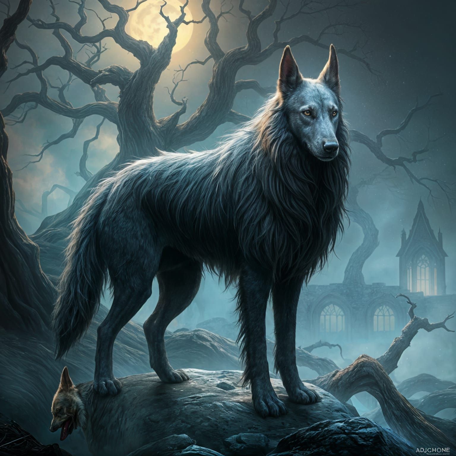 Mystical Cŵn Annwn: Hounds of the Welsh Underworld