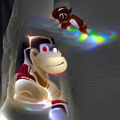 Diddy Kong's Stare into the Light