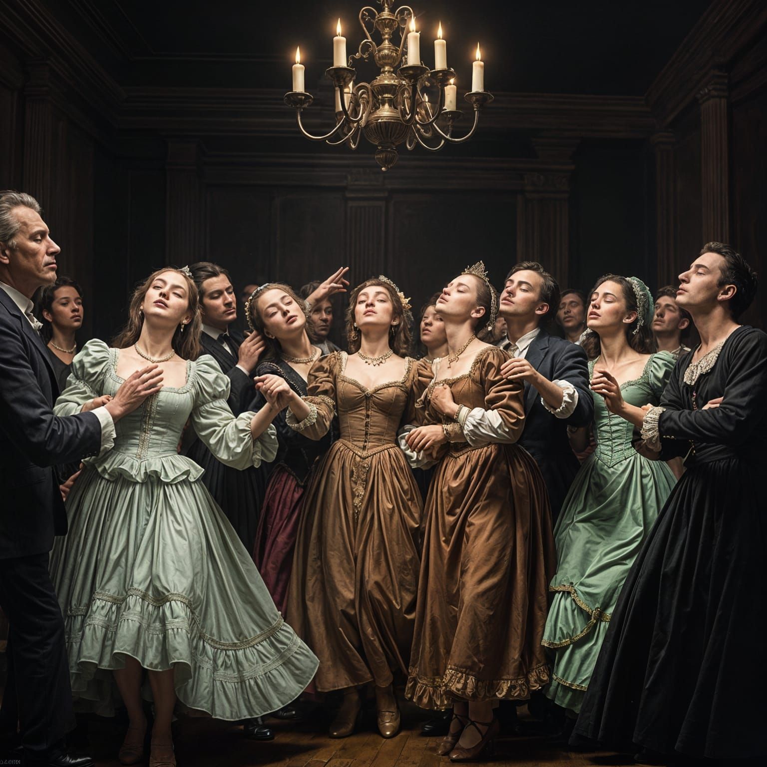 Surreal Trance Dance of 16th Century Nobility