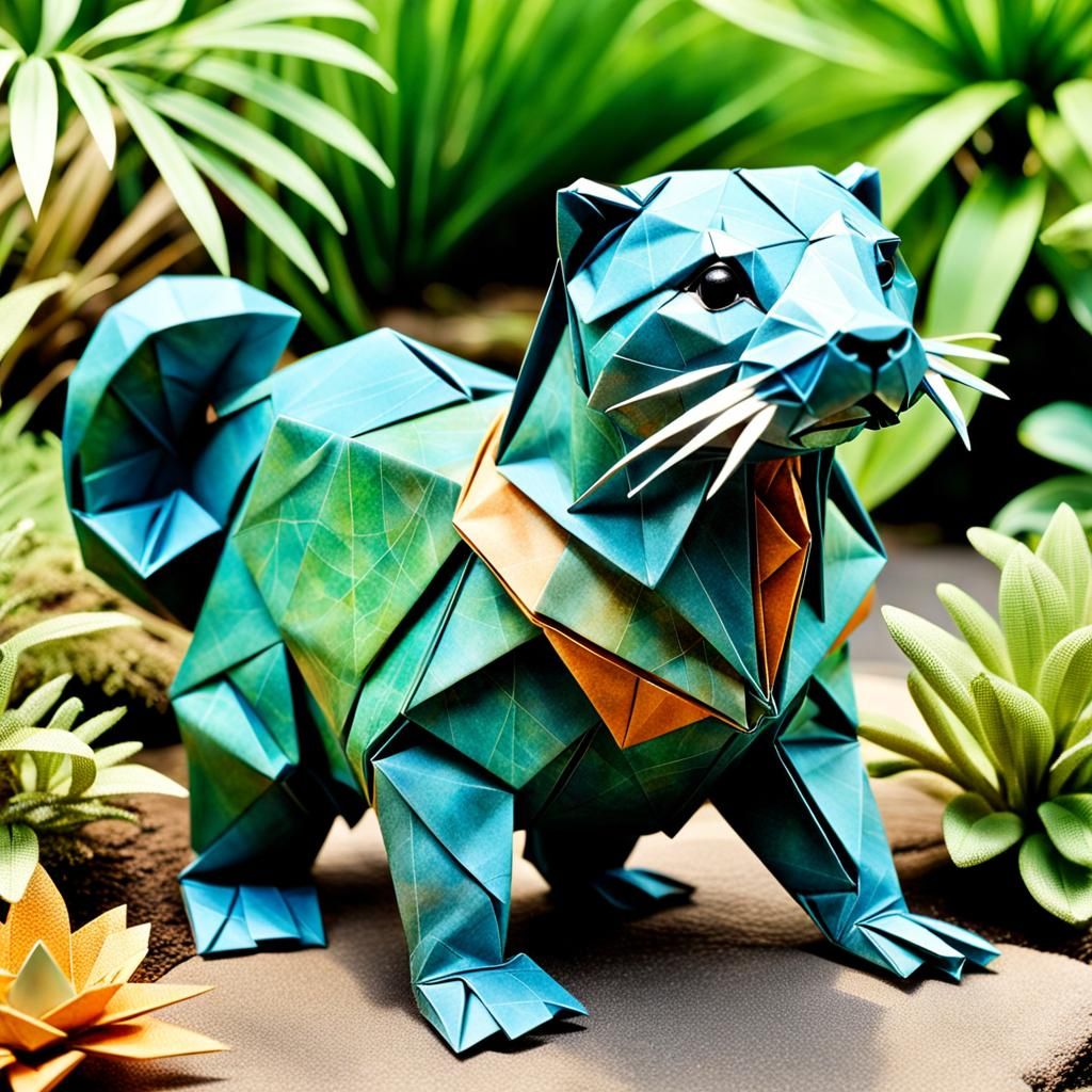 Opulent Origami Otter Outdoors