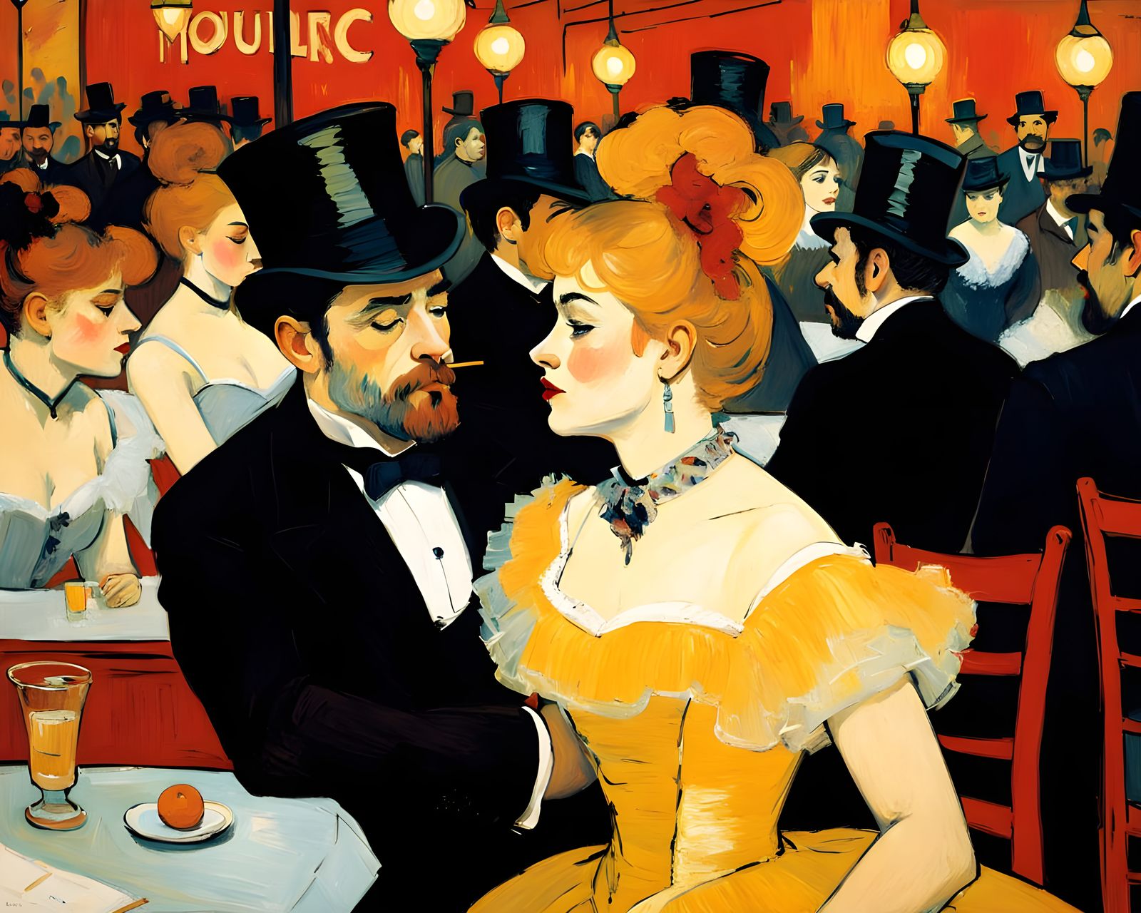 Whimsical Life of Jean Toulouse Lautrec in Vibrant Colors