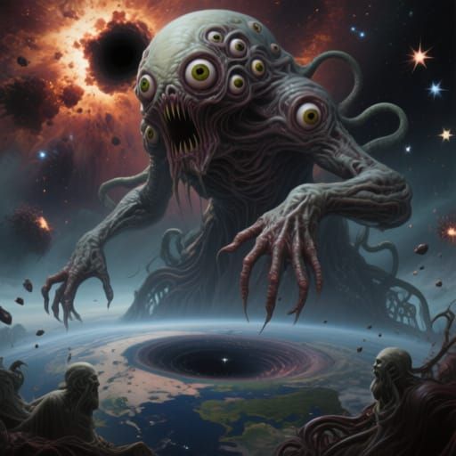 Eldritch Villain Dominates Multiverse: Cosmic Horror