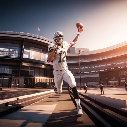 Las Vegas Raiders Logo in 3D Game Style