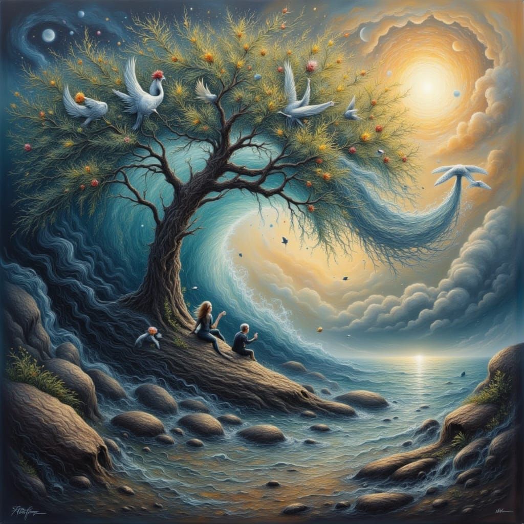 AI Art: Deep Sea Dive into Eternal Silence