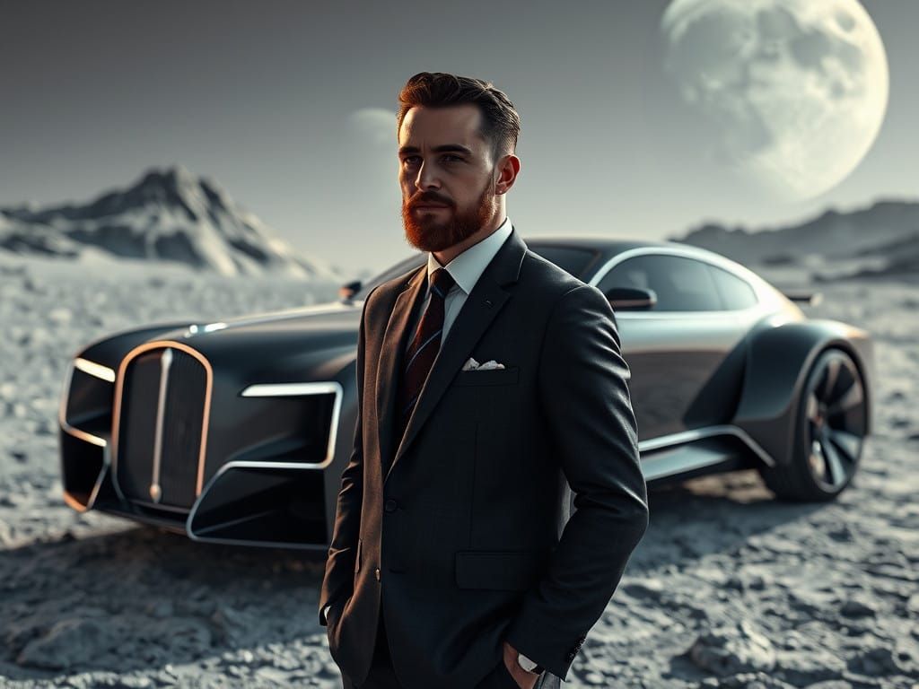Sleek Futuristic Duesenberg Coupe Simone Midnight Ghost Conc...
