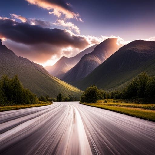 Abstract Farm Stand with Cornfield in Complementary Colors