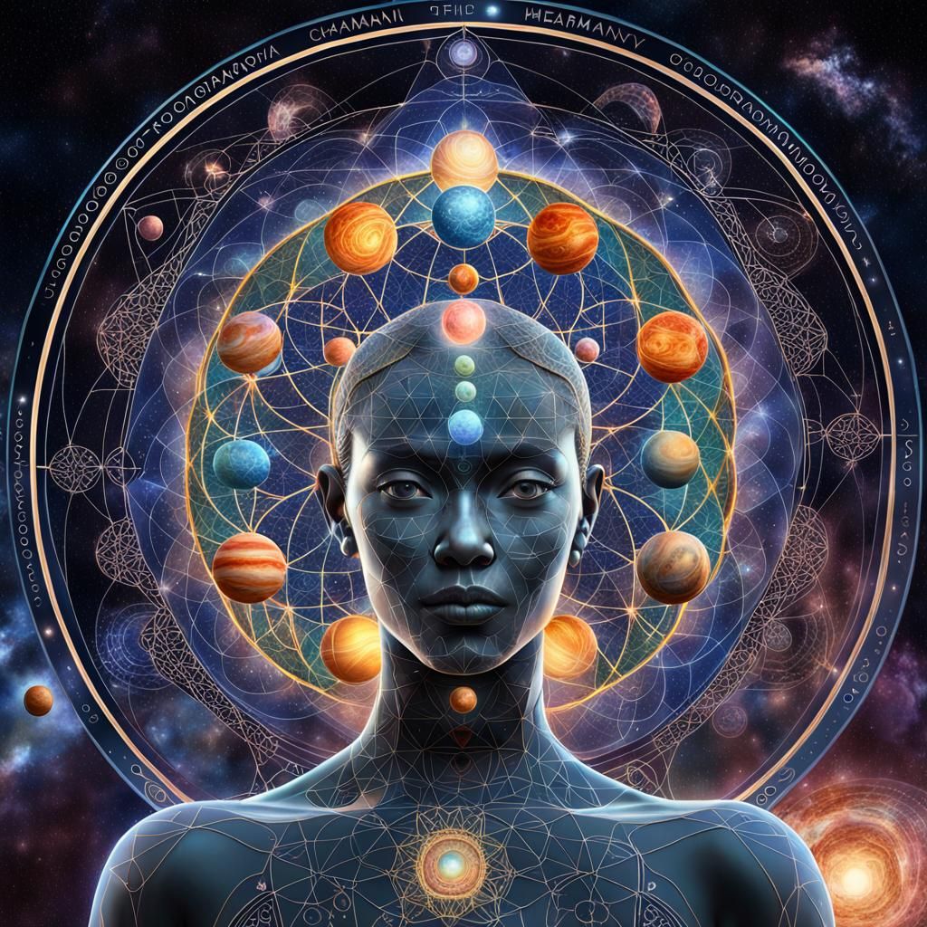 Sacred Geometry and Celestial Body Fusion