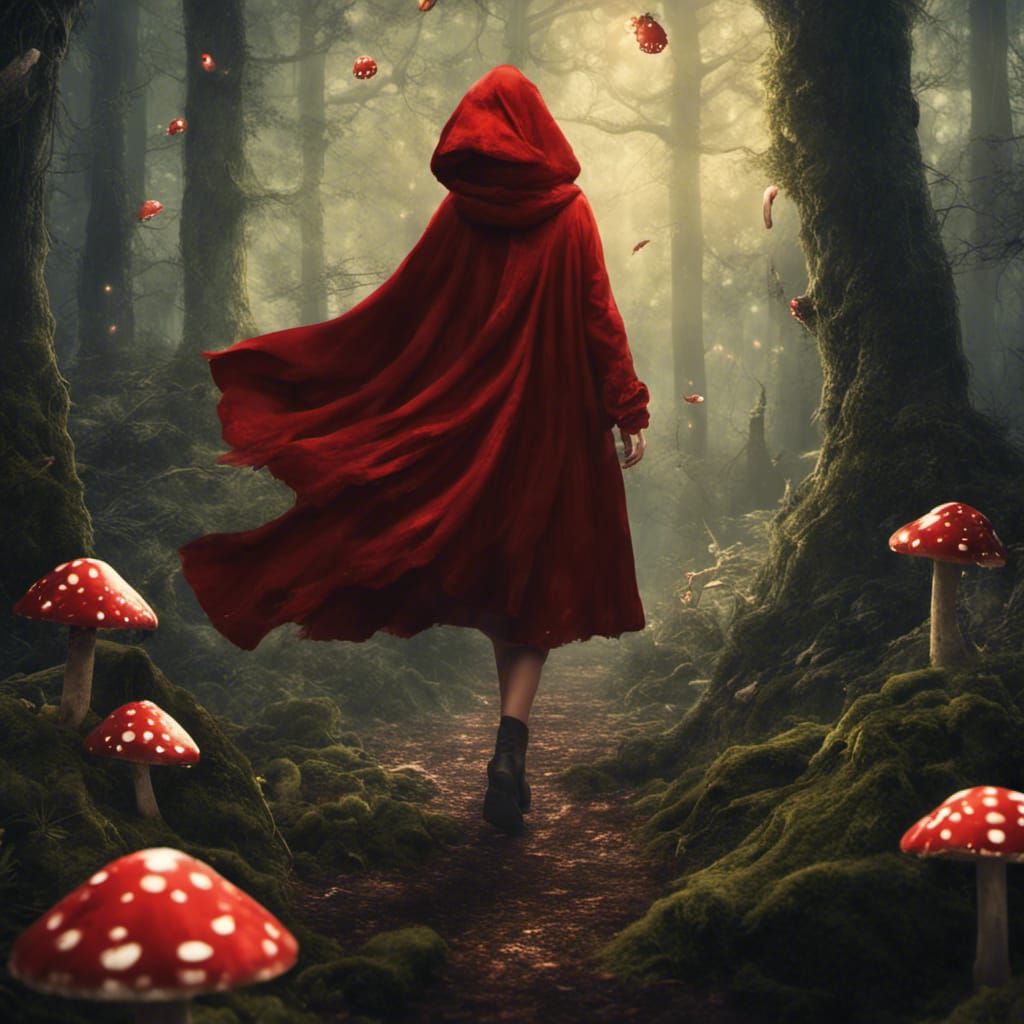 Red Riding Hood in Enchanted Forest