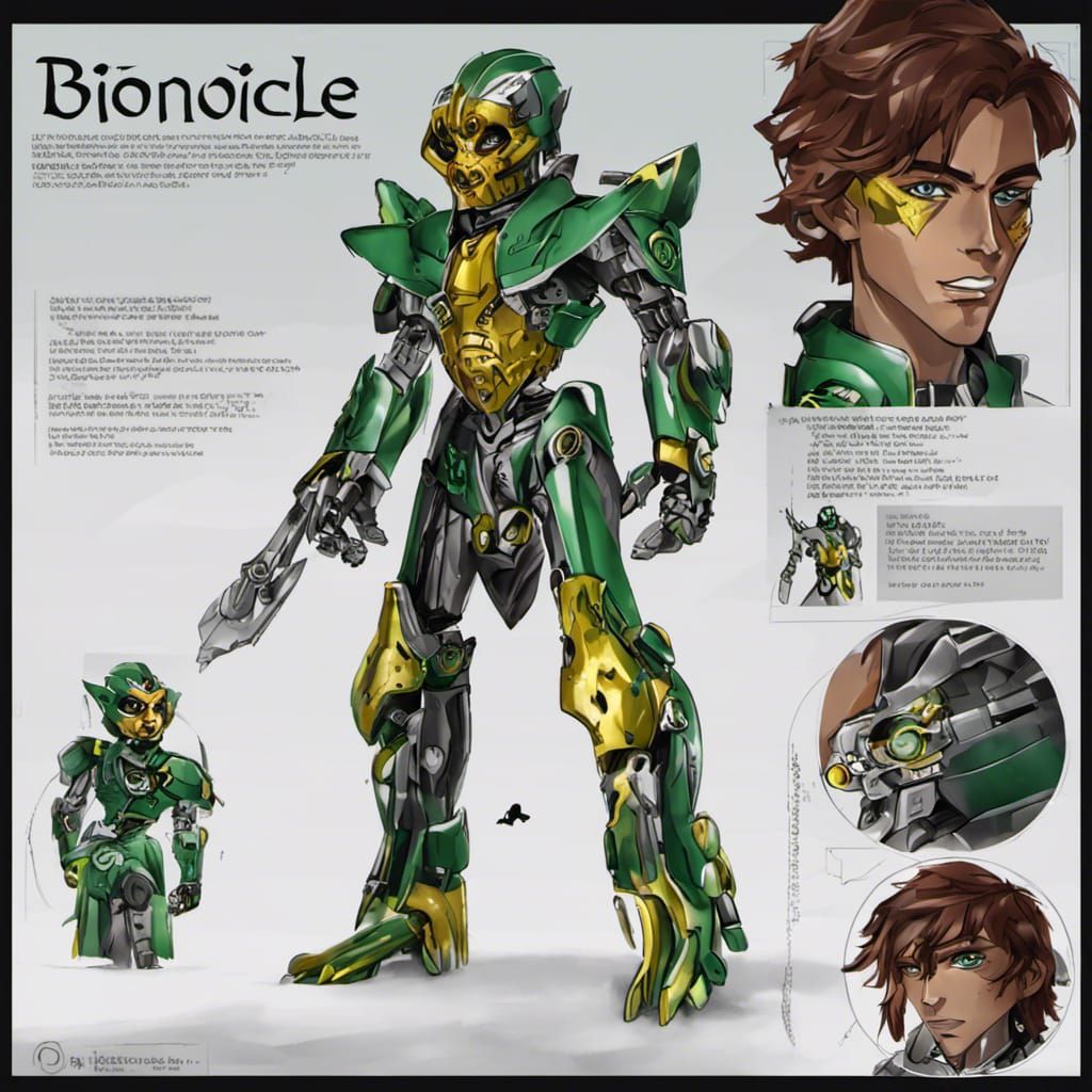 Human Male Interpretation of Bionicle Matoro
