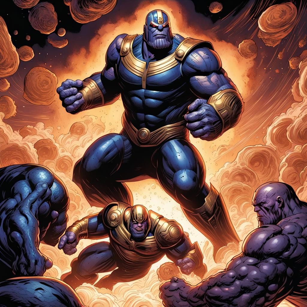 Darkseid Versus Thanos: Comic Book Battle