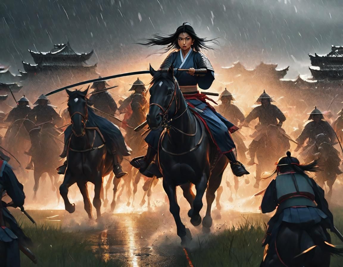 Indian-American Samurai Leads Army in Anime Style