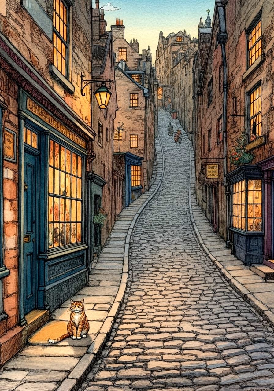 A Steep Hill to Walk