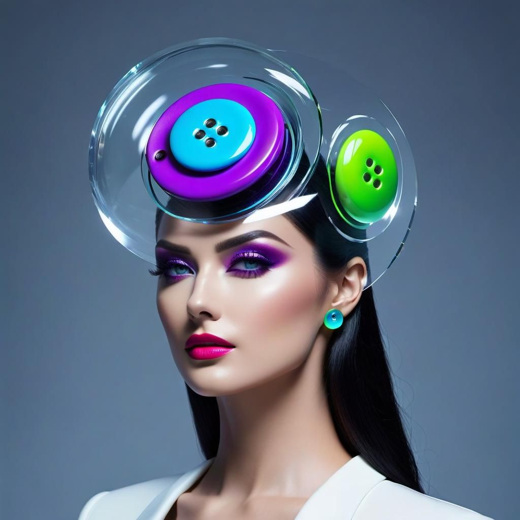 Futuristic Outlaw's Memory Extraction in Cyberpunk Style