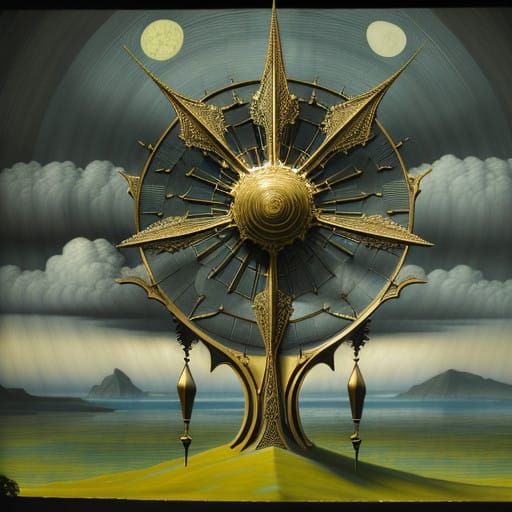 Hyperrealistic Portrait of Richard Dadd in Moody Cinematic S...