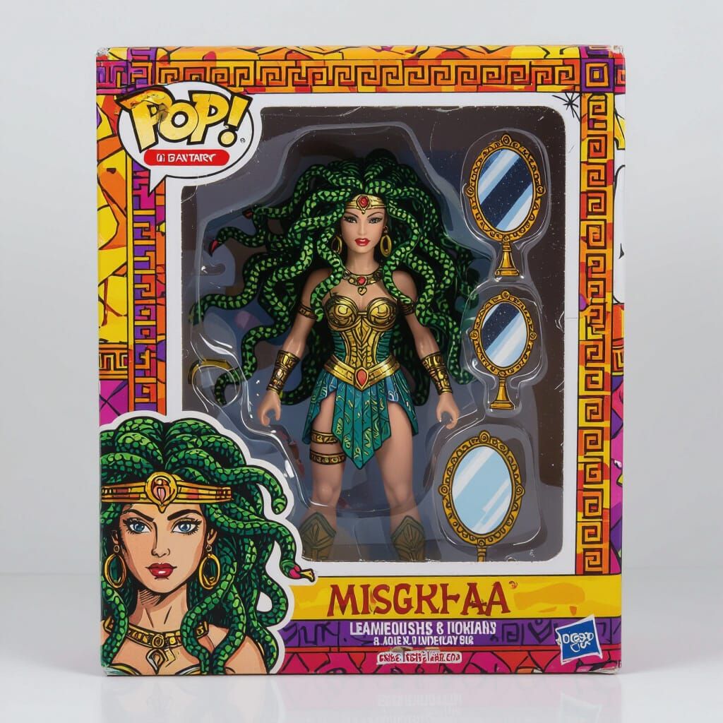 Medusa Action Figure in Hellenic Box