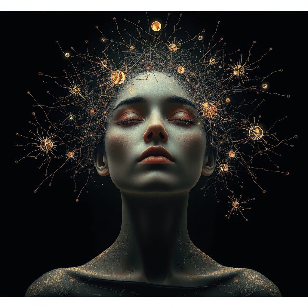 Dark Energy Woman: Sci-Fi Mystical Fusion