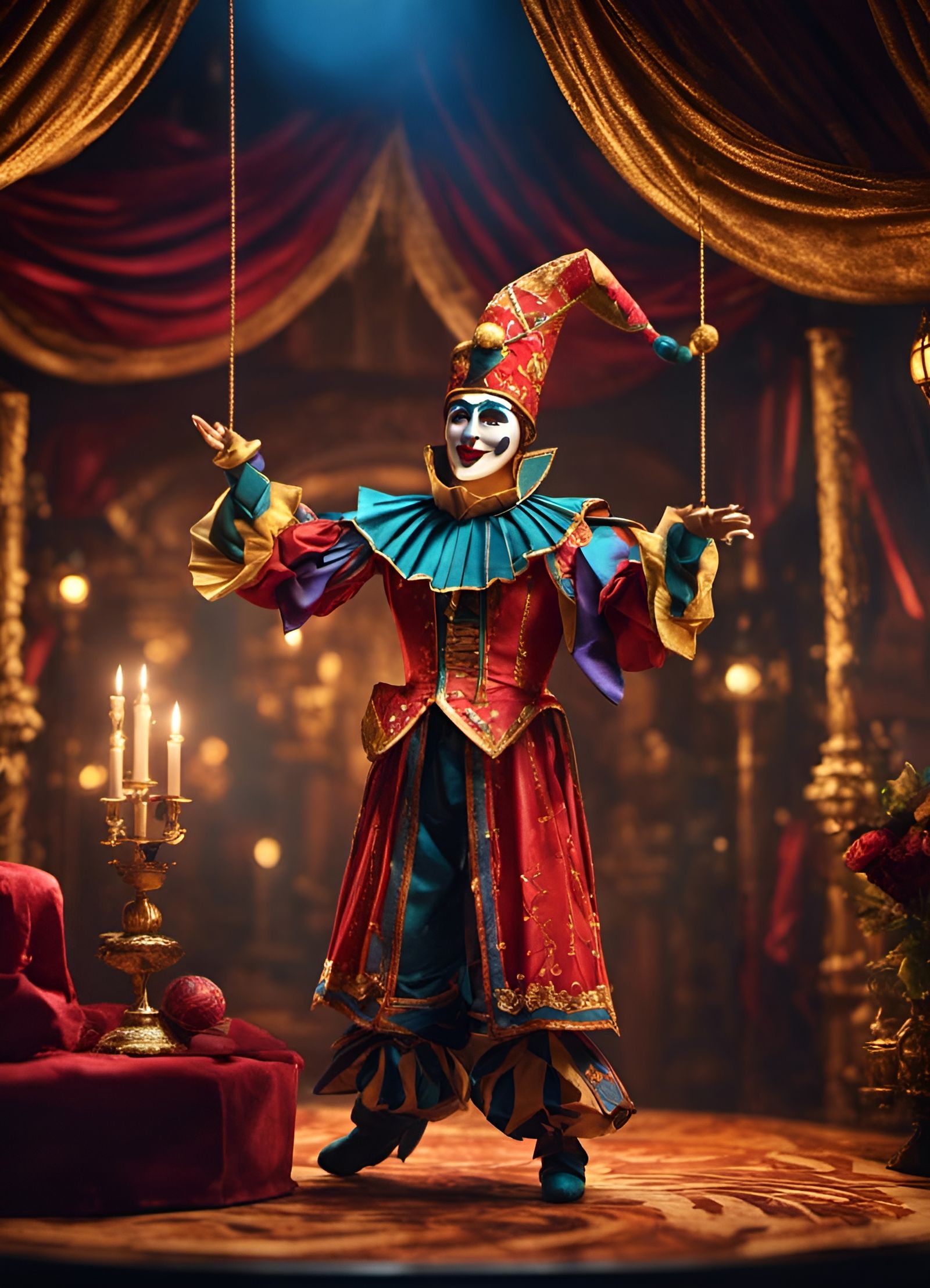 Jester Puppet