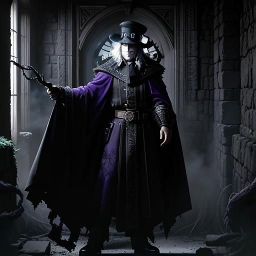 Corrupted Mario in Castle Bleck: A Gothic Fantasy