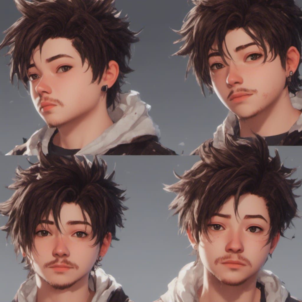 Anime Portrait in WLOP Style