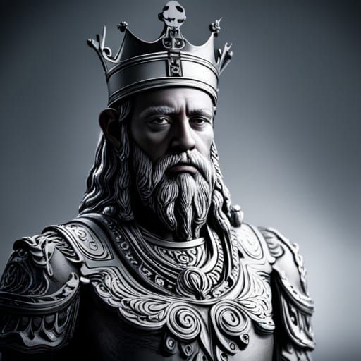 Hyperrealistic King Solomon Avatar in HDR