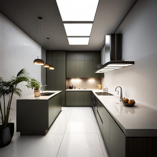 Modern Minimalist Kitchen Interior Design