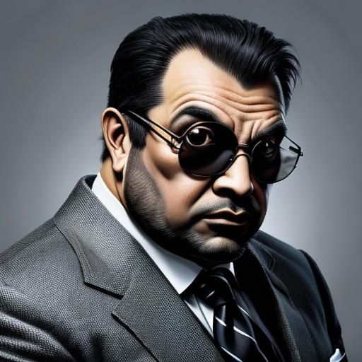 Rhinoceros Crime Boss with Rat and Weasel Pack