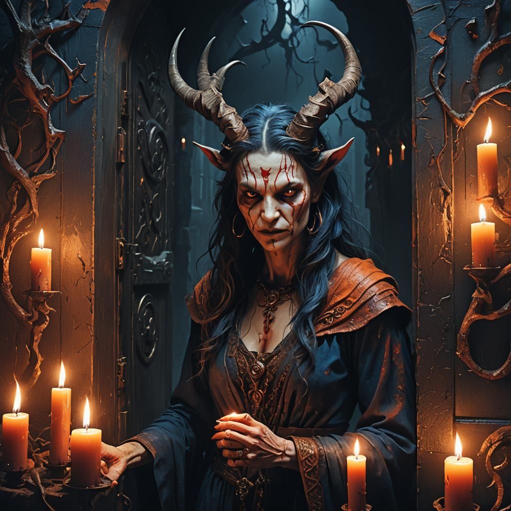 Ominous Dark Fantasy: The Puerperal Woman and Goat