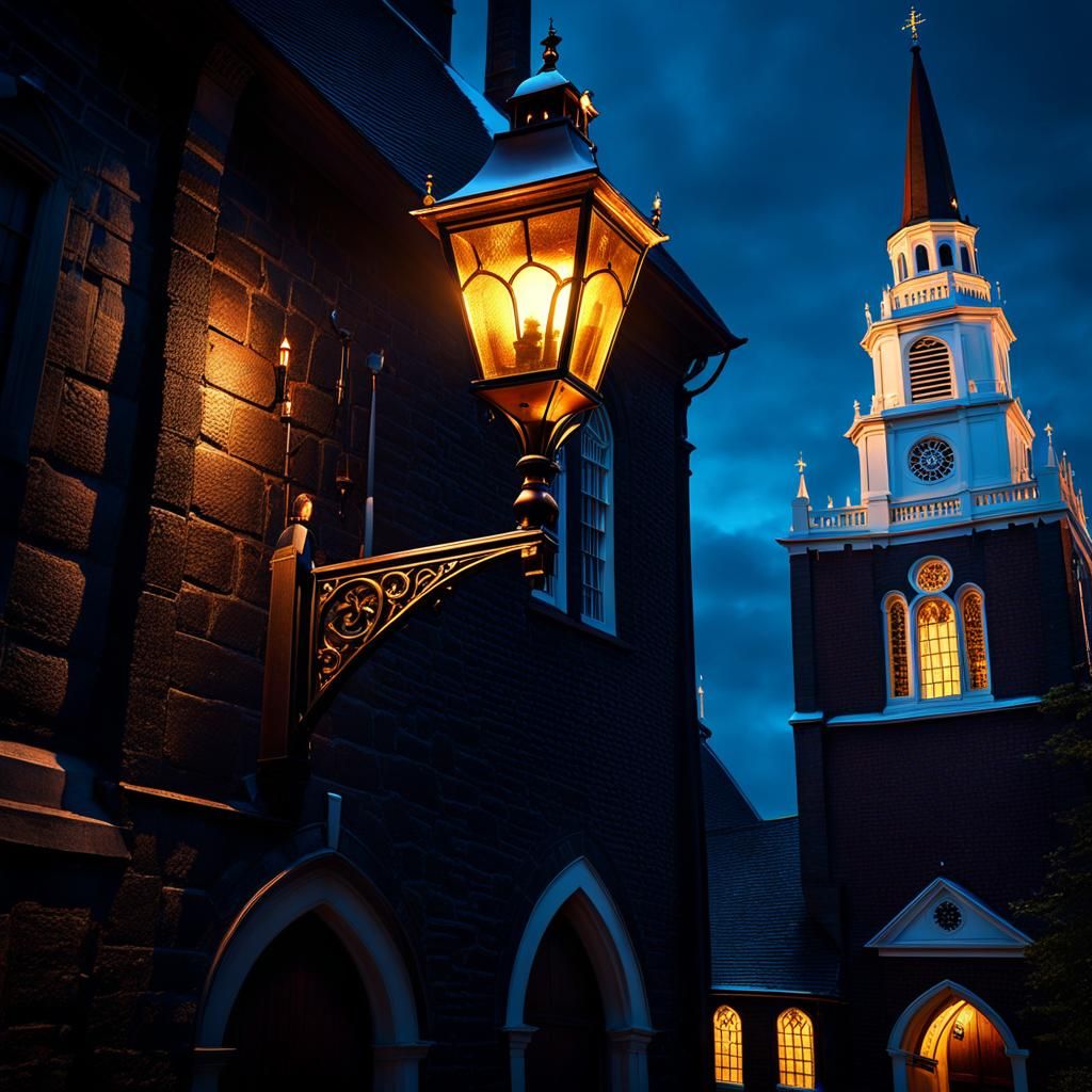 Paul Revere's Ride: Lanterns in the Old North Church