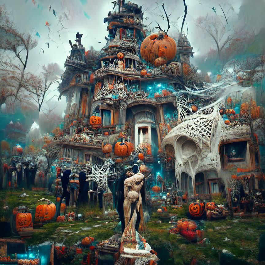 Halloween house