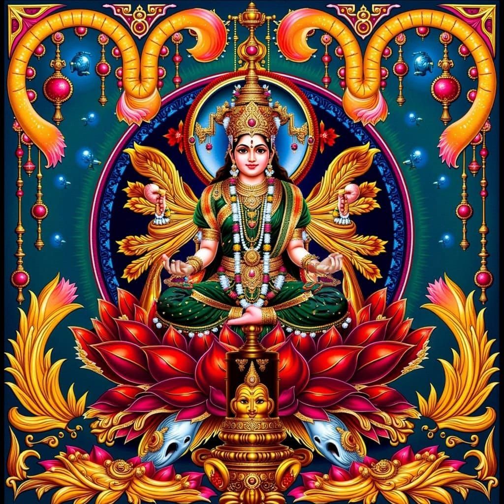 Geometric Hyperrealism with Vibrant Colors