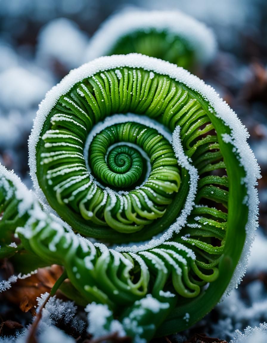 Fiddlehead Spring Roll